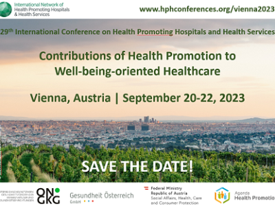 29a Conferenza internazionale sugli ospedali e i servizi sanitari che promuovono la salute